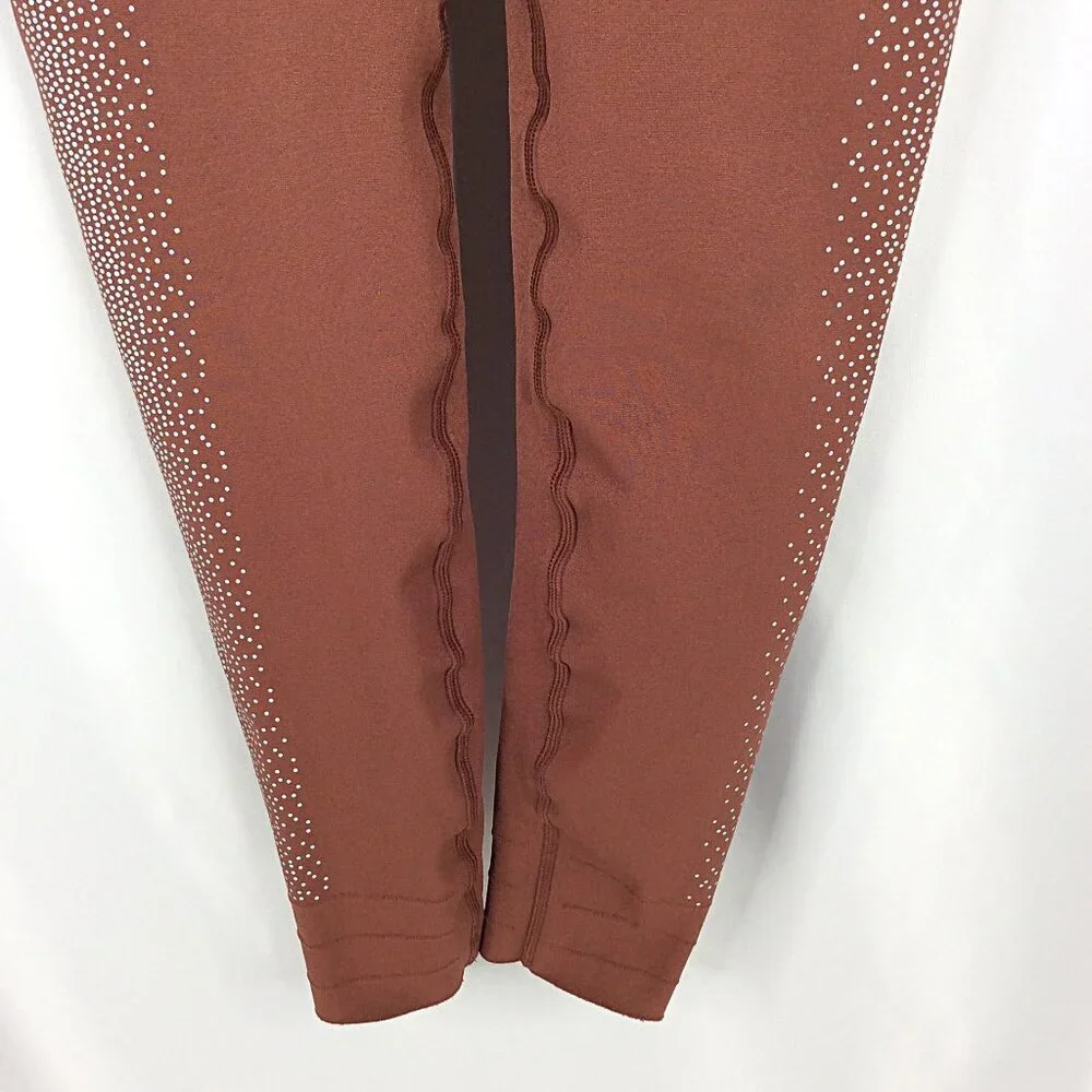 Fabletics SculptKnit‎ High Waist Leggings Womens Size Large Compression Printed